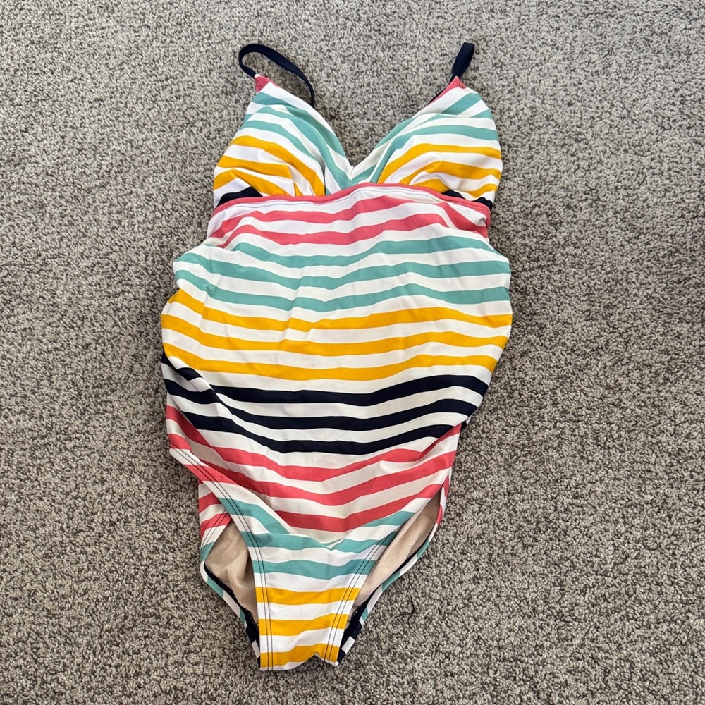 Colorful Maternity One Piece Swimsuit